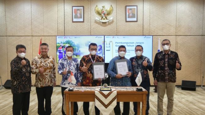 Subholding Gas Pertamina Awali Pembangunan Jargas GasKita untuk 11 Kabupaten Kota