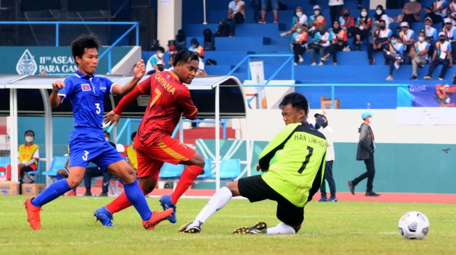 ASEAN Para Games 2022: Hadapi Thailand di Final, Timnas Sepak Bola CP Indonesia Manfaatkan Dukungan Suporter