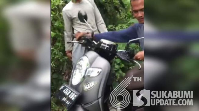 Video Penemuan Sepeda Motor di Semak-semak Bikin Heboh Warga Sukabumi, Ternyata Ini Faktanya