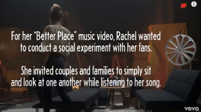 Musik Video yang Usung Eksperimen Sosial (YouTube/ Rachel Platten)