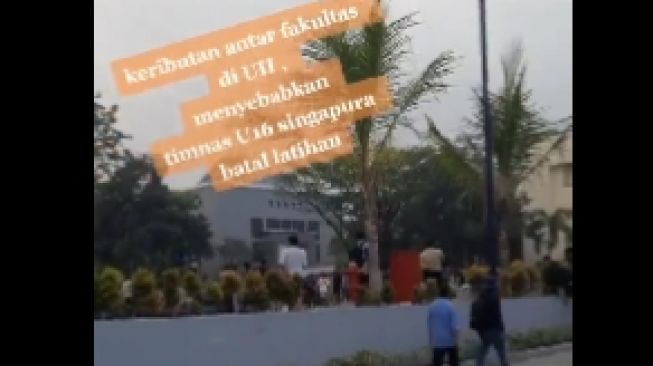 Viral Keributan Antarfakultas Pecah di Kampus UII, Timnas Singapura U-16 Batal Gelar Latihan