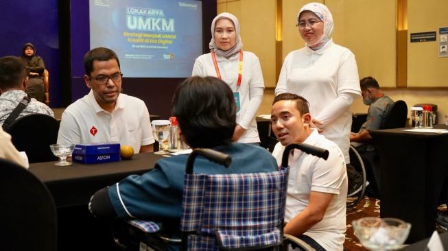 Antusias Sambut ASEAN Para Games 2022, Telkomsel Gelar Lokakarya Bagi Disabilitas yang Miliki UMKM