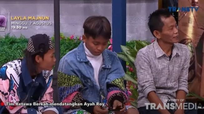 Bonge, Roy dan ayah Roy Citayam Fashion Week [YouTube/TRANS TV Official]