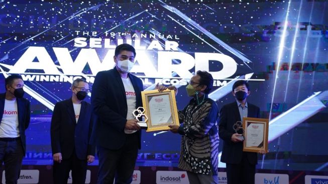 Provider Digital by.U Sabet 3 Penghargaan Sekaligus di Seluler Award 2022