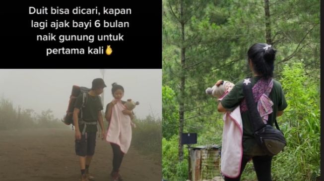 Video Bayi 6 Bulan Dibawa Mendaki Gunung Orang Tuanya, Warganet Menentang: Bukan untuk Ditiru