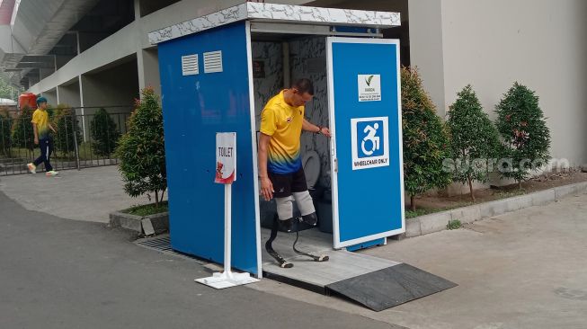 Menengok Toilet Portabel di ASEAN Para Games 2022, Nyaman, Bersih hingga Fasilitas Komplit