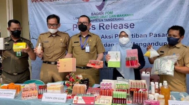 Peredaran Kosmetik Ilegal di Kab. Tangerang Marak, Warga Diimbau Waspada