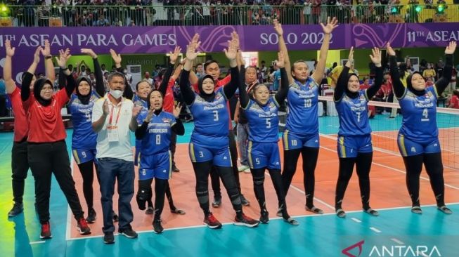 ASEAN Para Games 2022: Voli Duduk Putri Indonesia Rebut Emas Usai Kalahkan Thailand