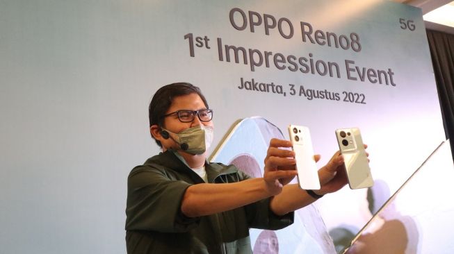 Oppo Reno8. [Oppo Indonesia]