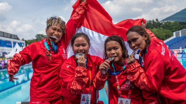 Resmi! Kantongi 168 Emas, Indonesia Juara Umum ASEAN Para Games 2022