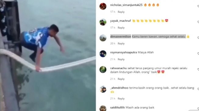 Nyaris Tenggelam, Seorang Pria Nekat Terjun ke Laut Demi Selamatkan Kucing