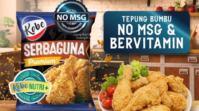 Kobe Boga Utama Luncurkan Tepung Bumbu Serbaguna Tanpa MSG dan Bervitamin