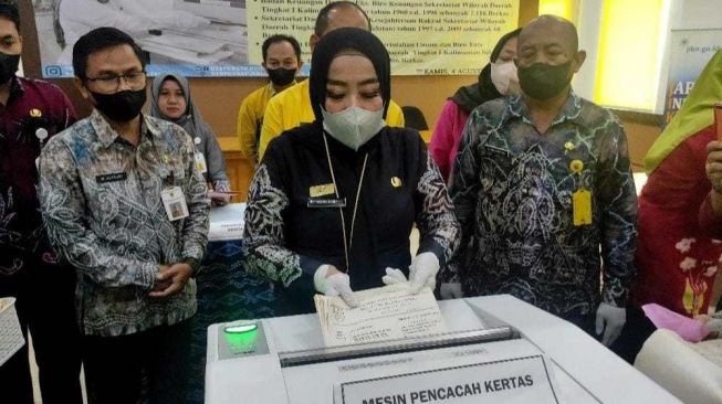 Depo Arsip Kalsel Musnahkan 3 090 Berkas Dari Tiga Instansi