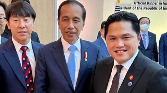 Isi Curhat Pelatih Timnas Indonesia Shin Tae-yong Usai Bertemu Jokowi