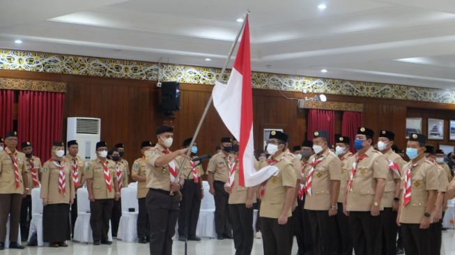 Pelantikan Majelis Pembimbing dan Pengurus Kwarcab Pramuka Kota Balikpapan