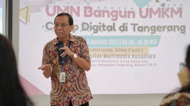 Universitas Multimedia Nusantara Membina UMKM Cakap Digital di Tangerang