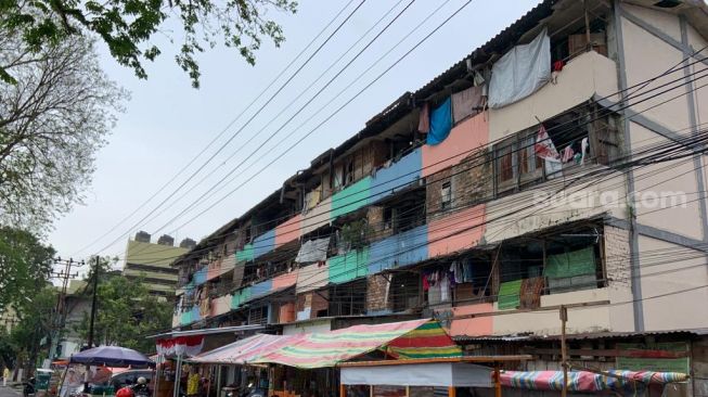 Pemukiman rusun Palembang [Suara.com/Siti Umnah]