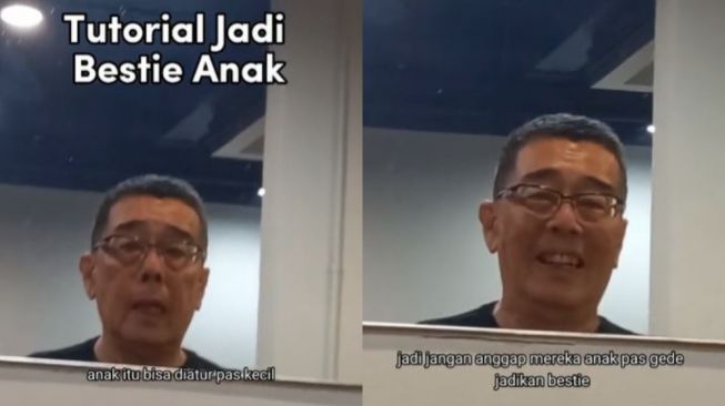 Bapak Ini Berikan Tutorial Jadi Bestie Anak, Bikin Warganet Kagum: Anaknya Beruntung Banget