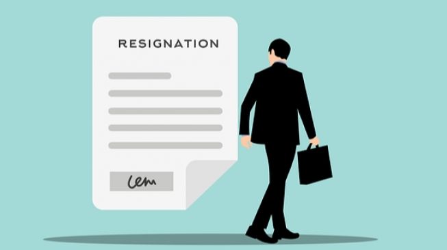 Ilustrasi karyawan resign dari perusahaan. (Pixabay/@mohamed_hassan)