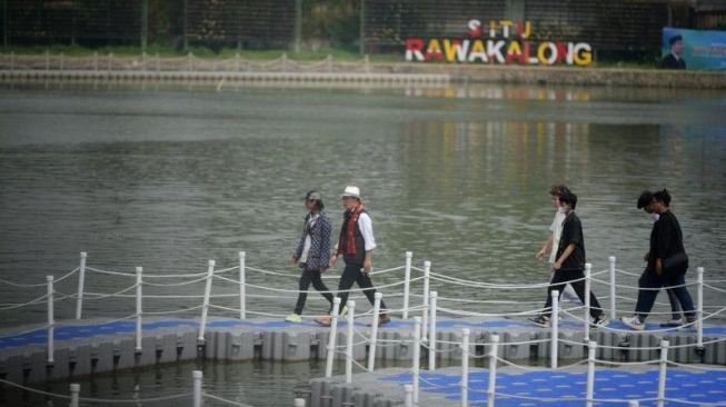 Gandeng Icon Citayam Fashion Week Bonge Saat Resmikan Situ Rawa Kalong, Ridwan Kamil Beri Pesan Ini Untuk Warga Depok