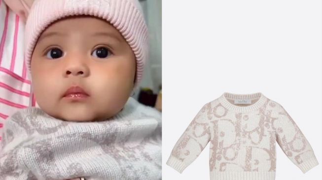 Baby Ameena Anak Atta Halilintar Pakai Sweater Bandrolnya Nyaris Tembus Rp8 Juta, Netizen: Seuprit Harganya Ngeri