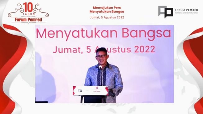 Sandiaga Uno Minta Masyarakat Healing di Indonesia Saja Ketimbang Luar Negeri