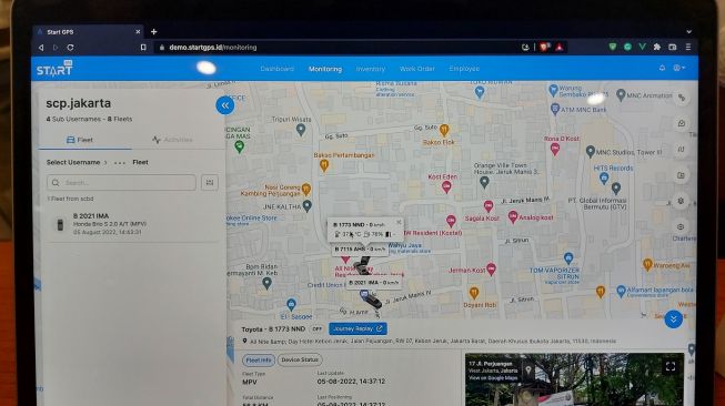 Start GPS 2.0 Bisa Pantau Kendaraan hingga Sopir Nakal