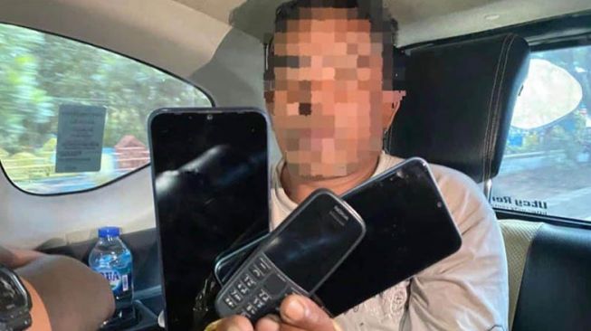 Polres Gorontalo Utara Tangkap Terduga Pencuri Handphone