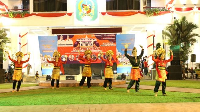 Beranda Kreatif Medan di kantor wail kota. [dok Pemkot Medan]