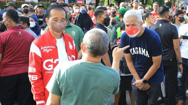Rocky Gerung: Jokowi Mulai Khawatir, Jangan-jangan Ganjar kalau Head to Head dengan Anies Kalah