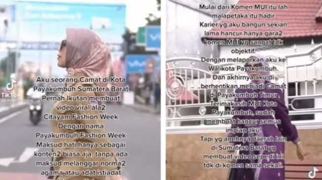 Demam Citayem Fashion Week Memakan Korban, Camat Cantik Ini Dipecat Dari Jabatannya