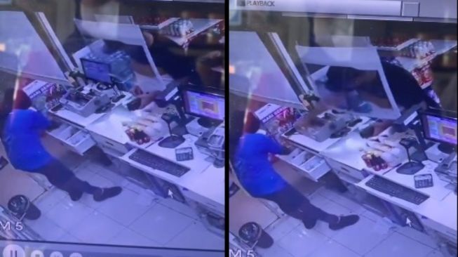 Uang Sejuta Lenyap Tanpa Terasa, Saat Diperiksa CCTV Kasir Minimarket Ternyata Kena Gendam Pria Tak Dikenal