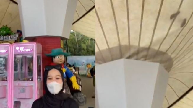 Bikin Video di Taman Hiburan, Cewek Ini Tak Sengaja Rekam Penampakan