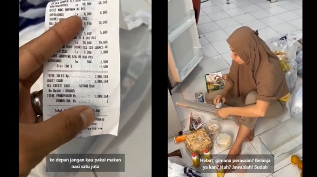 Video Suami Bentak dan Marahi Istri karena Belanja Bulanan Sampai Rp1 Juta, Netizen Geram: Kasar Sekali