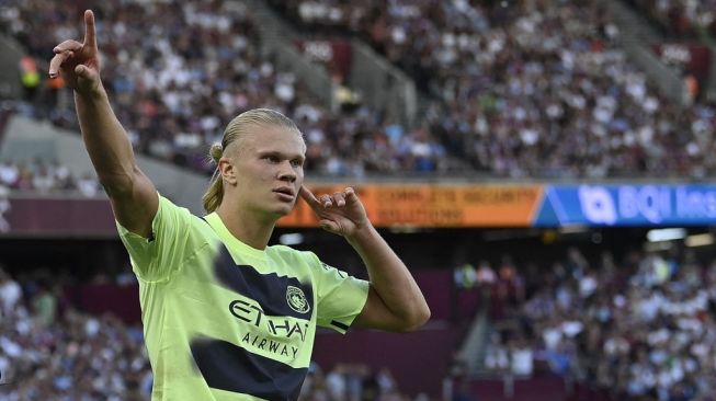 Inisiatif Ambil Penalti, Pep Guardiola Sanjung Keberanian Erling Haaland