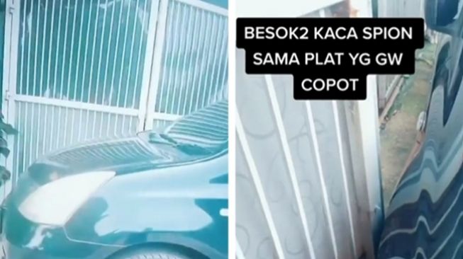 Emak-emak Ngamuk Sulit Keluar Rumah Gegara Tetangga Parkir Mobil Sembarangan: Sorry Ya Gue Kempesin