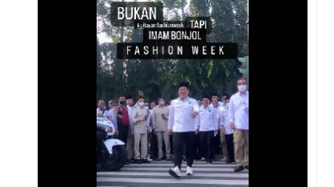 Kocak! Cak Imin Gelar 'Imam Bonjol Fashion Week' Sebelum Daftar Pemilu 2024