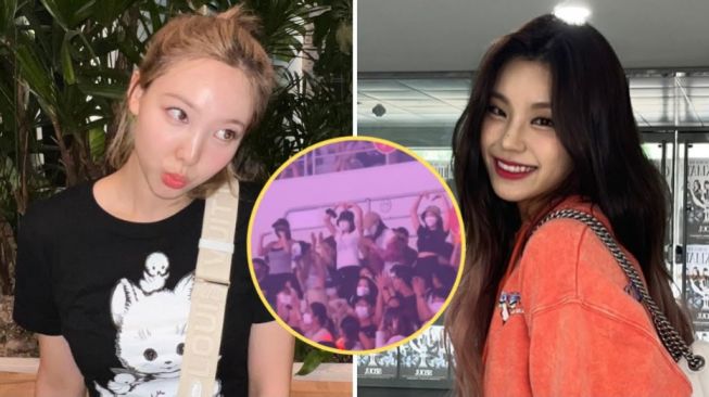 Aksi Lucu Member TWICE di World Tour Perdana ITZY Jadi Sorotan Para Fans