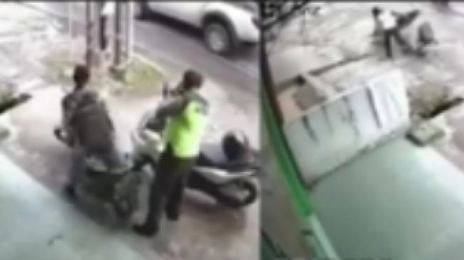 Apes, Pemuda Niat Kabur Saat Hendak Ditilang Justru Berakhir Malu