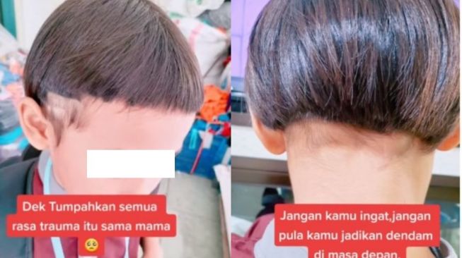 Viral Video Oknum Guru Cukur Rambut Murid Kelas 1 SD Semena-mena, Ibunya Sebut Si Anak Demam dan Trauma Sekolah