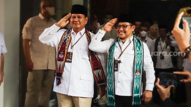 Prabowo Subianto-Muhaimin Iskandar Berharap Pemilu Berlangsung Kekeluargaan