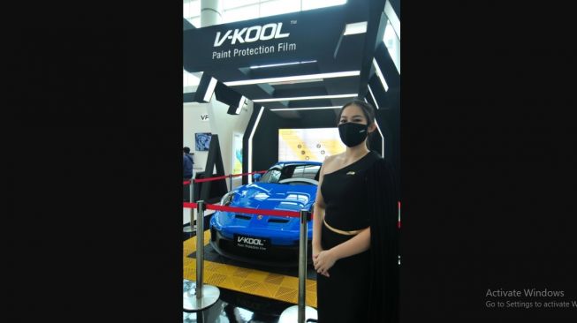 Kaca film mobil, V-Kool di ajang GIIAS 2022. [V-Kool]