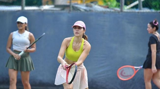 Potret Pevita Pearce Main Tenis (Instagram/@pevpearce)