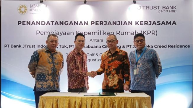 J Trust Bank Gandeng Jababeka untuk Memberi Kemudahan Masyarakat Miliki Hunian