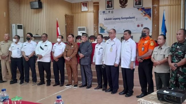 Ini Harapn Bupati Gorut Soal Sekolah Lapang Gempa Bumi