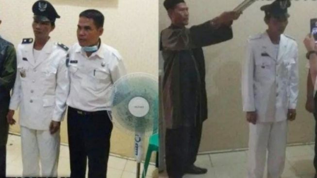 Tersangka Korupsi Dana Sawit Dilantik Jadi Kepala Desa