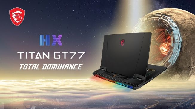 MSI Titan GT77. [MSI Indonesia]