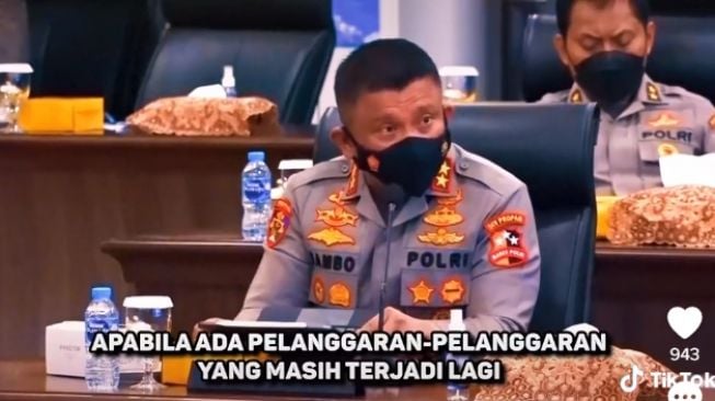 Video Lawas Ferdy Sambo: Kalau Ada Masalah Keluarga, Senjata Anggota Harus Dicabut Agar Tidak Merusak Institusi