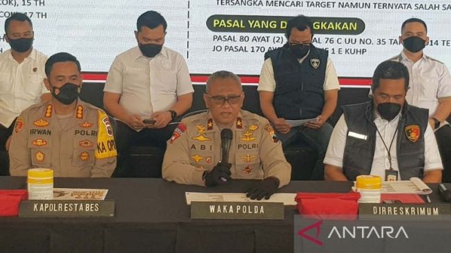 Polisi Ringkus Anggota Dua Geng Pelaku Pembacokan di Semarang