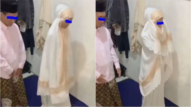 Miris! Demi Konten Viral Pasangan Suami Istri Ini Bercandakan Ibadah Salat